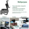 DriveGrip™ car phone holder dashboard, sun visor and rear view mirror mounting use cases